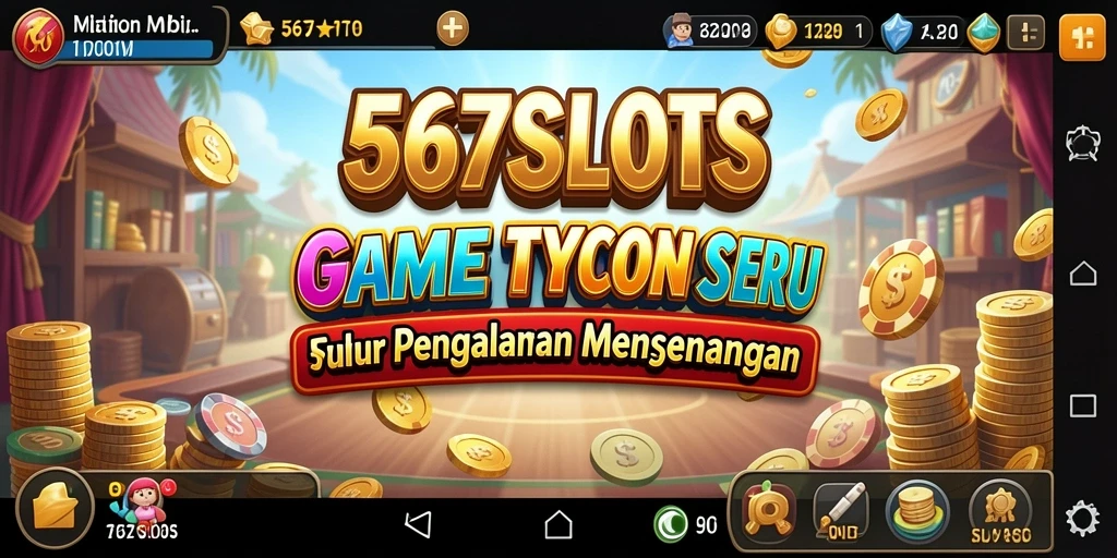 Tampilan gameplay menarik dari 567SLOTS dengan mesin slot beragam.