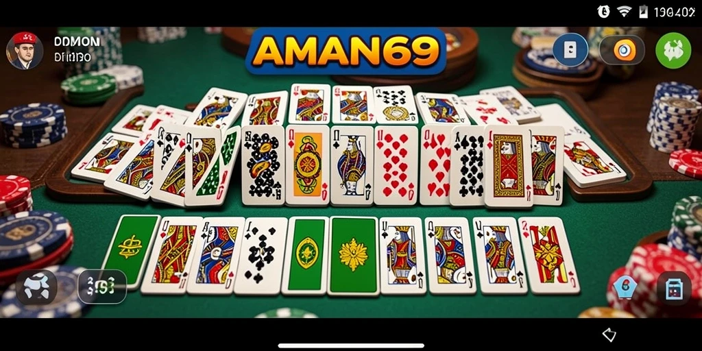 Tampilan menarik dan gameplay seru dari AMAN69.