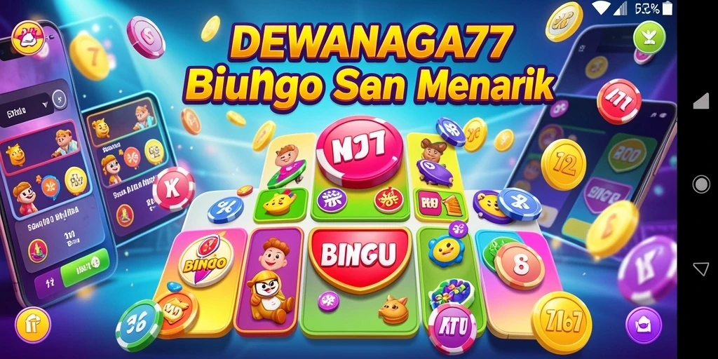 Screenshot DEWANAGA77 menunjukkan gameplay Bingo yang seru dan interaktif.