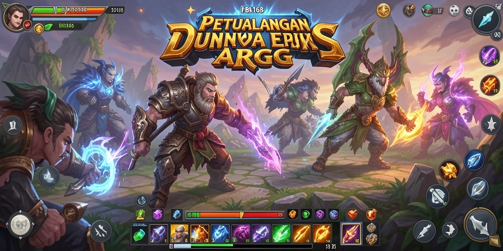 Screenshot menunjukkan pertarungan epik dalam FB168 dengan grafis menakjubkan.