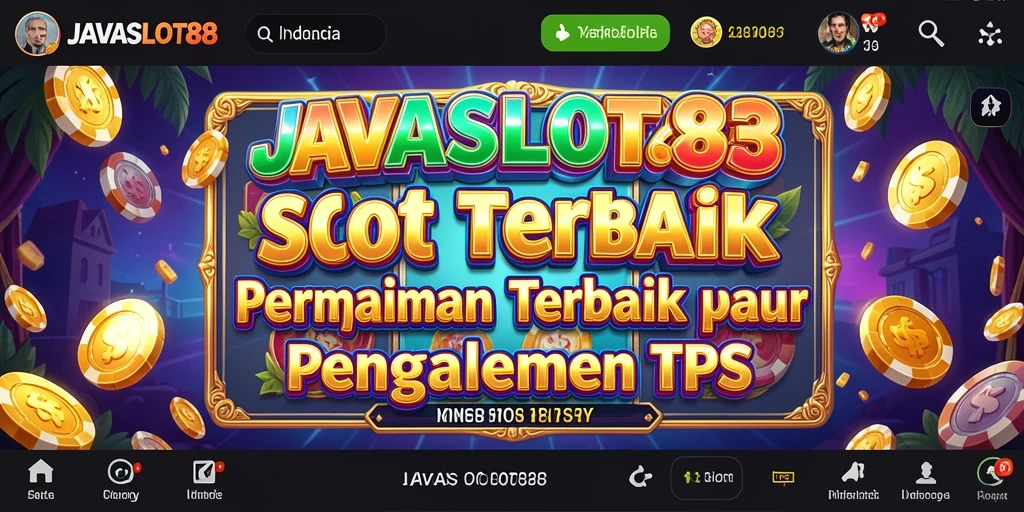 Menampilkan gameplay seru JAVASLOT88 dengan berbagai tema slot menarik.