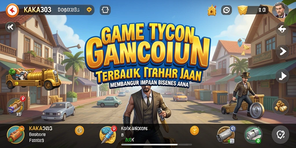 Gameplay KAKA303 yang mendebarkan dalam dunia Tycoon.