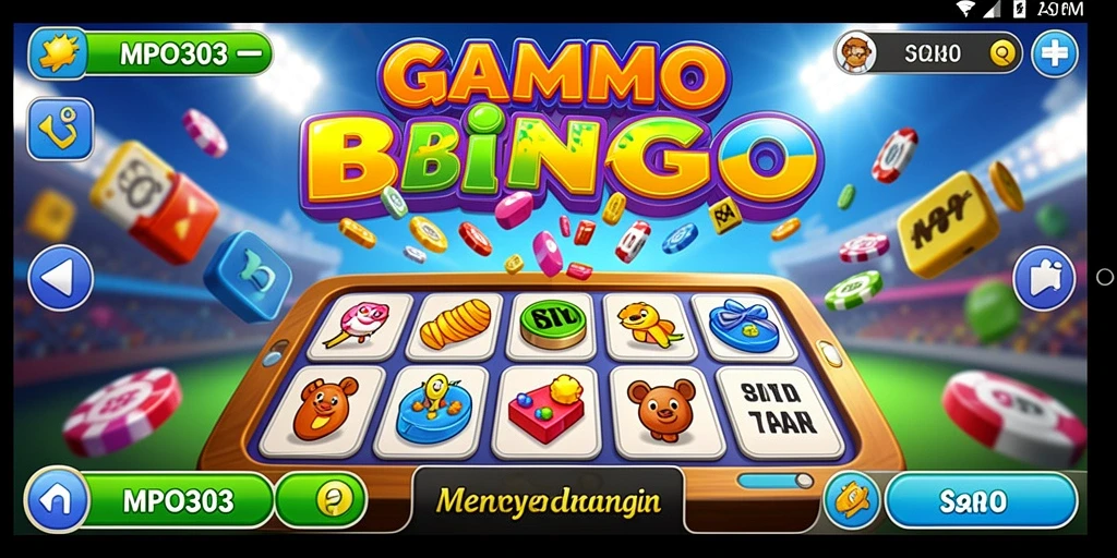 Tampilan gameplay MPO303 yang seru dan interaktif dalam permainan Bingo.