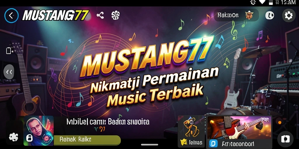 Tampilan gameplay MUSTANG77 yang seru dan interaktif.
