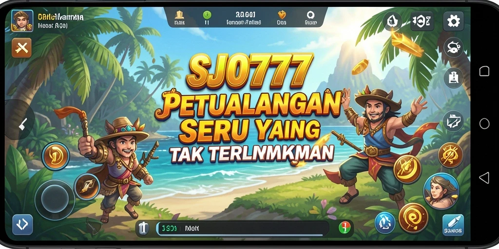 Gameplay SJO777 yang menampilkan aksi petualangan yang mendebarkan.