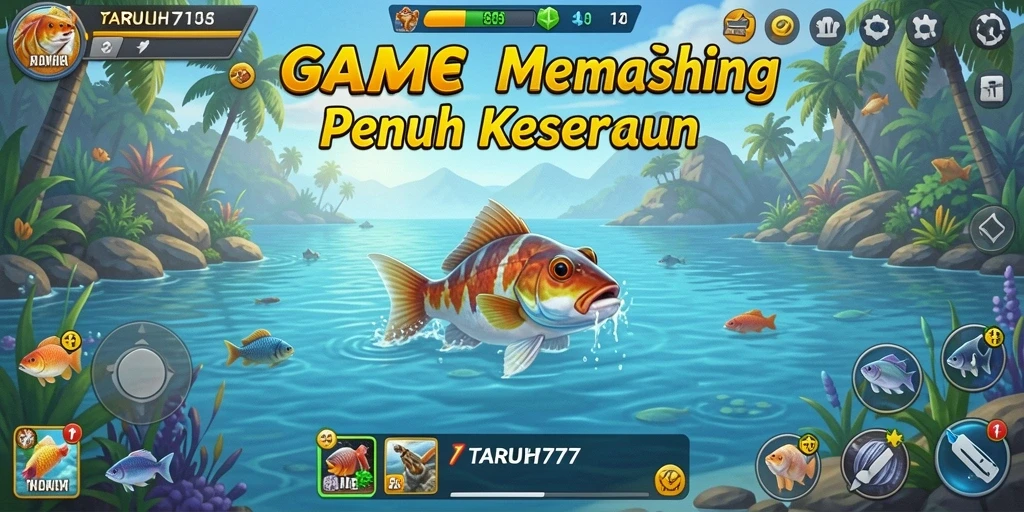 TARUH777 menampilkan gameplay memancing yang seru dan menantang.