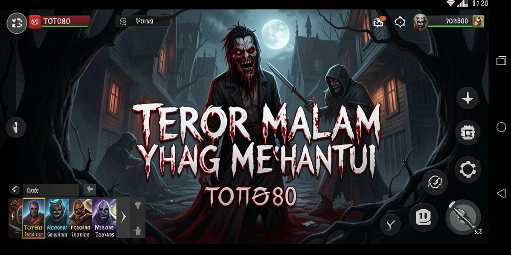 Tangkapan layar menampilkan momen mencekam dalam TOTO80